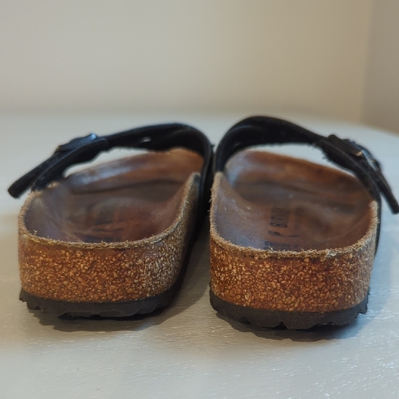 Birkenstock Women’s Yao Sandal Black Birko-Flor size 39 - Picture 8 of 10